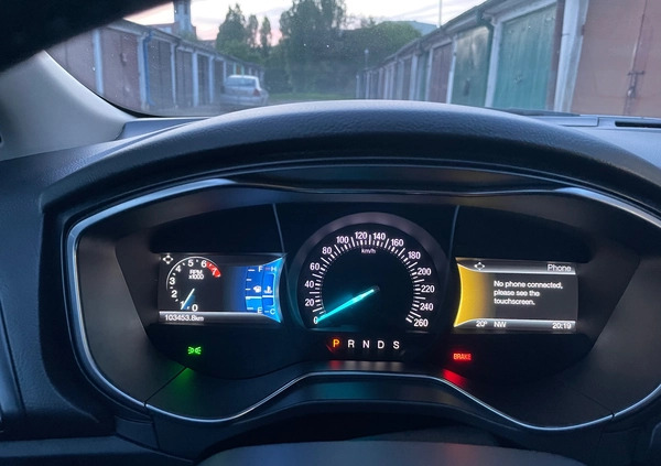 Ford Fusion cena 65900 przebieg: 103000, rok produkcji 2018 z Iława małe 191